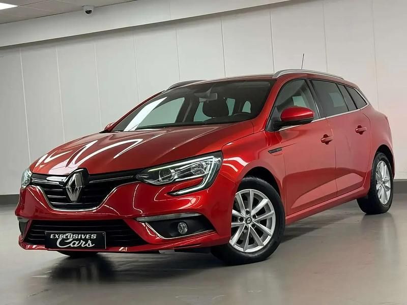 Rouge Utilisé 2017 Renault Mégane GrandTour LIMITED Break | 12 900 € (Bon prix) - Image 1/4