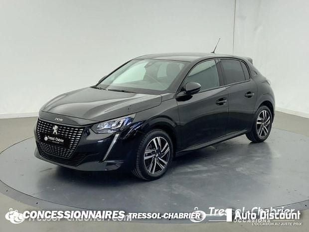 Noir Utilisé 2021 Peugeot 208 Allure Citadine | 13 890 € (Prix juste) - Image 1/4