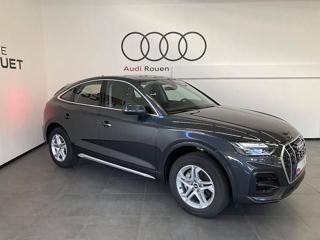 Gris manhattan métallisé Occasion 2024 Audi Q5 Sportback Business SUV | 62 900 € - Image 1/4