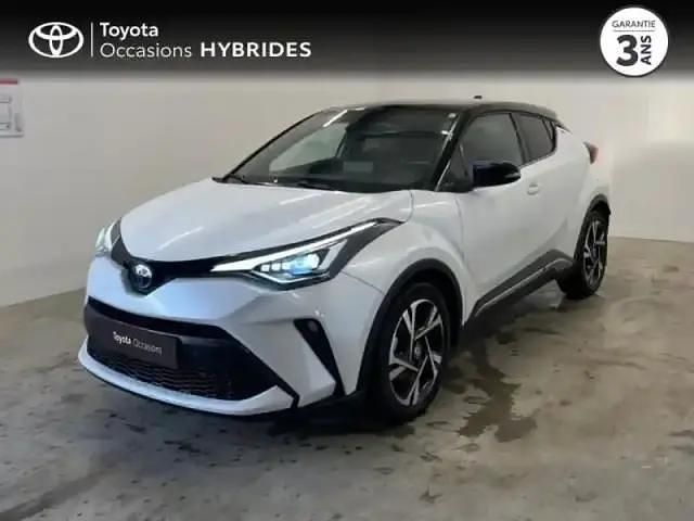 Blanc lunaire nacré biton Occasion 2022 Toyota C-HR SUV | 26 980 € (Prix juste) - Image 1/4