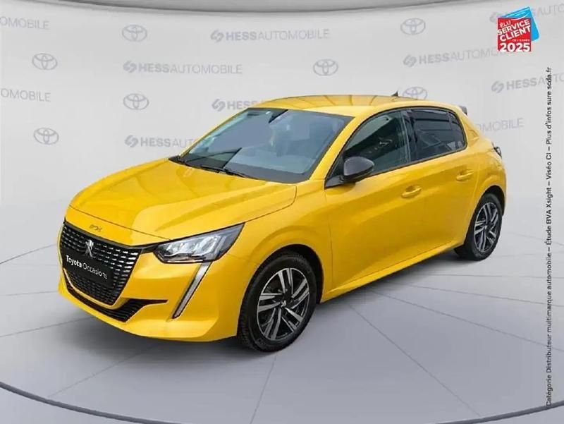 Jaune Utilisé 2022 Peugeot 208 Allure Citadine | 15 999 € (Prix juste) - Image 1/4