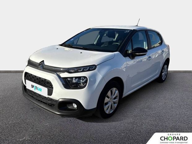 Blanc Utilisé 2021 Citroën C3 Business Class Citadine | 10 490 € (Prix juste) - Image 1/4