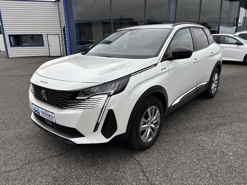 Blanc Utilisé 2022 Peugeot 3008 Style SUV | 18 990 € (Prix juste) - Image 1/4