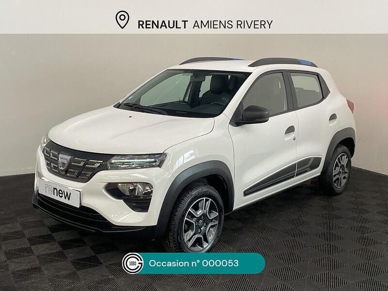 Blanc Utilisé 2020 Dacia Spring Business Citadine | 9 990 € (Prix assez cher) - Image 1/4