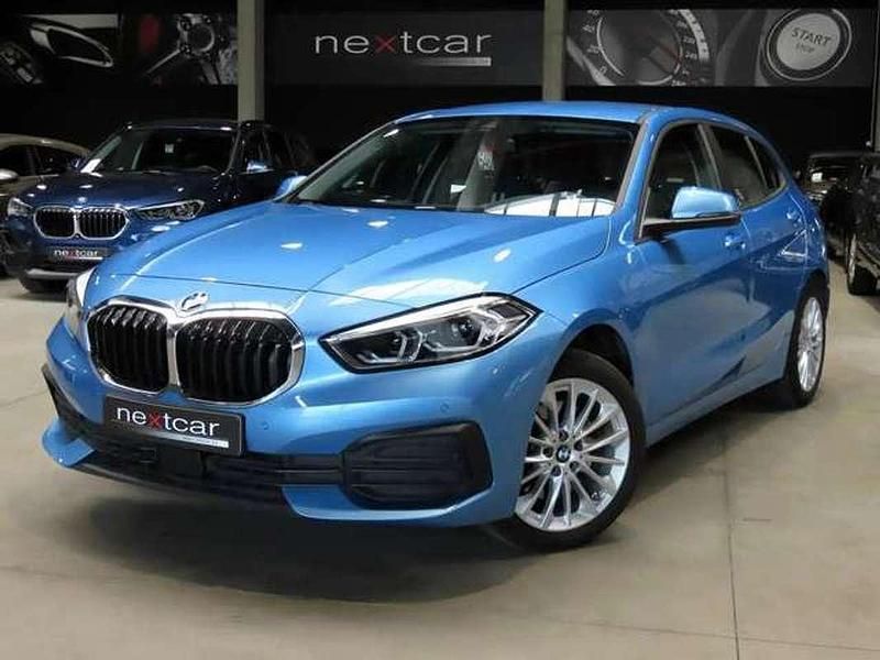 Occasion BMW 118 Sport Line 136 ch (100 kW) 2021 Bleu Citadine