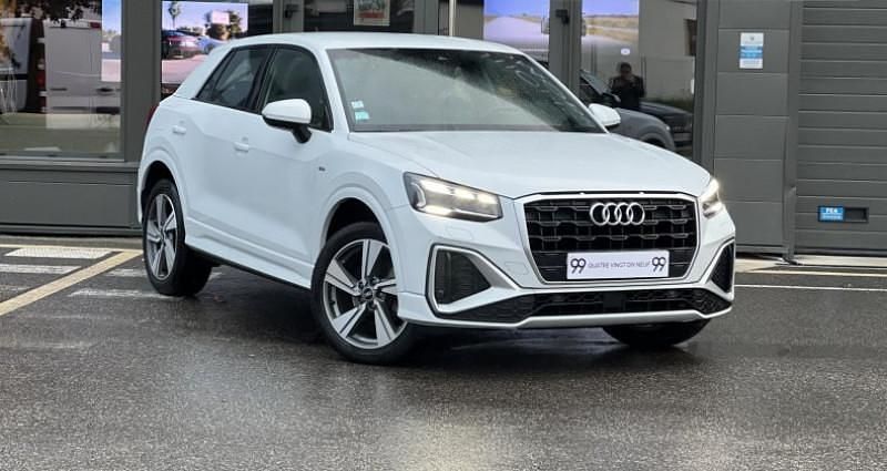 Blanc Occasion 2021 Audi Q2 S-Line SUV | 23 490 € (Bon prix) - Image 1/4