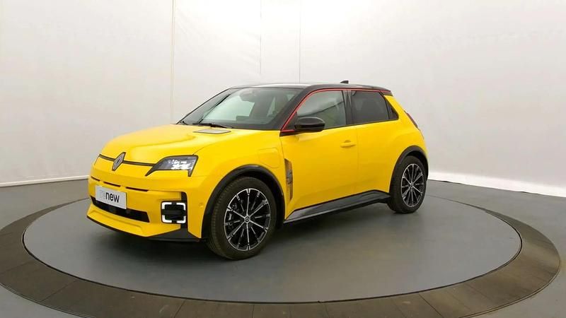 Jaune Occasion 2025 Renault 5 E-Tech Iconic Citadine | 29 690 € (Prix cher) - Image 1/4