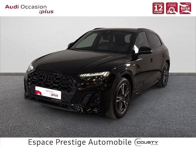 Noir mythe métallisé Occasion 2024 Audi Q5 S-Line SUV | 54 990 € (Prix assez cher) - Image 1/4