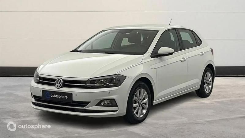 Blanc Utilisé 2020 VW Polo R-line Berline | 18 799 € (Prix juste) - Image 1/4