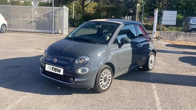 Gris Utilisé 2017 Fiat 500C Lounge Cabriolet | 10 999 € (Bon prix) - Image 1/4