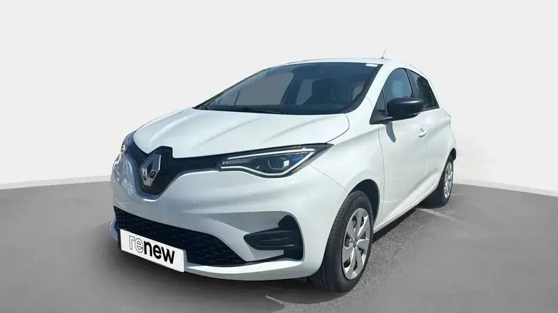 Blanc Utilisé 2021 Renault Zoe Life Citadine | 9 999 € (Super prix) - Image 1/4