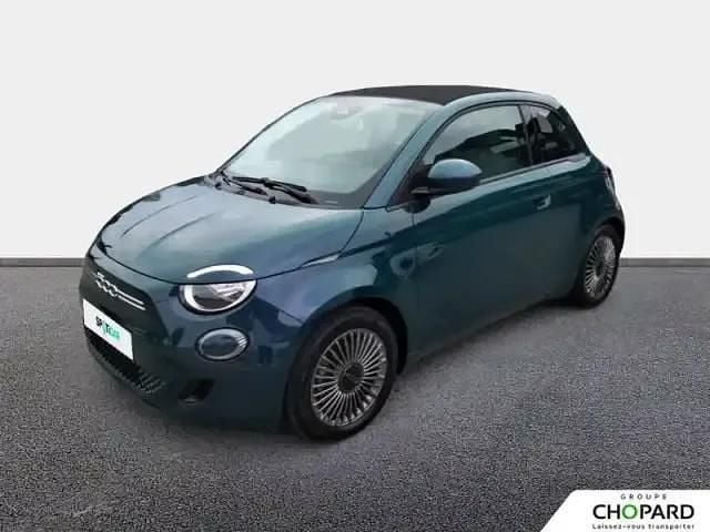 Ocean green Utilisé 2022 Fiat 500e Cabriolet | 18 689 € (Prix juste) - Image 1/4