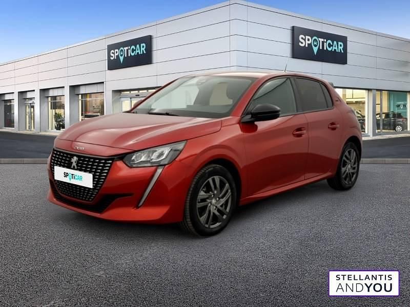 Rouge Utilisé 2022 Peugeot 208 Style Citadine | 15 490 € (Prix juste) - Image 1/4