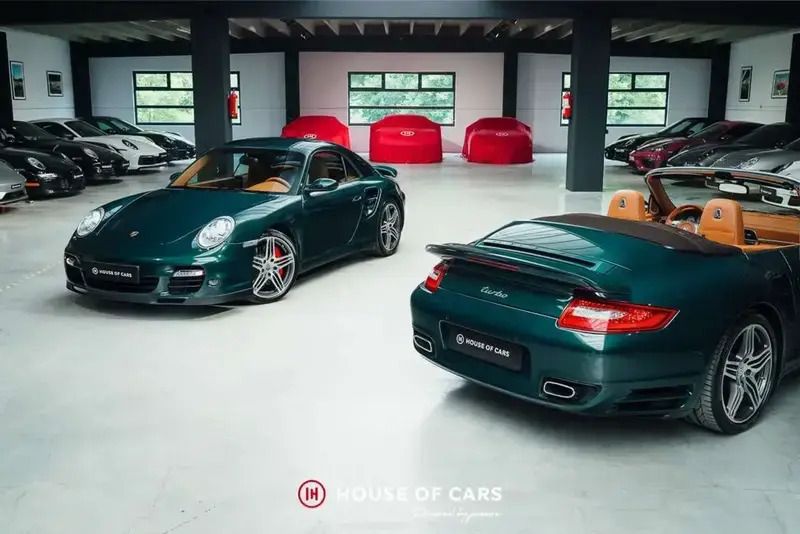 Vert Utilisé 2009 Porsche 997 Cabriolet | 99 900 € - Image 1/4