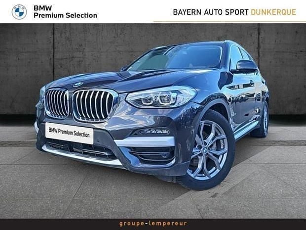 Gris Utilisé 2021 BMW X3 xLine SUV | 37 620 € (Bon prix) - Image 1/4