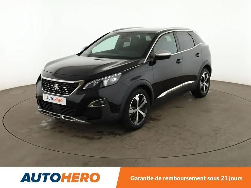 Noir Occasion 2017 Peugeot 3008 GT SUV | 17 790 € (Prix juste) - Image 1/2