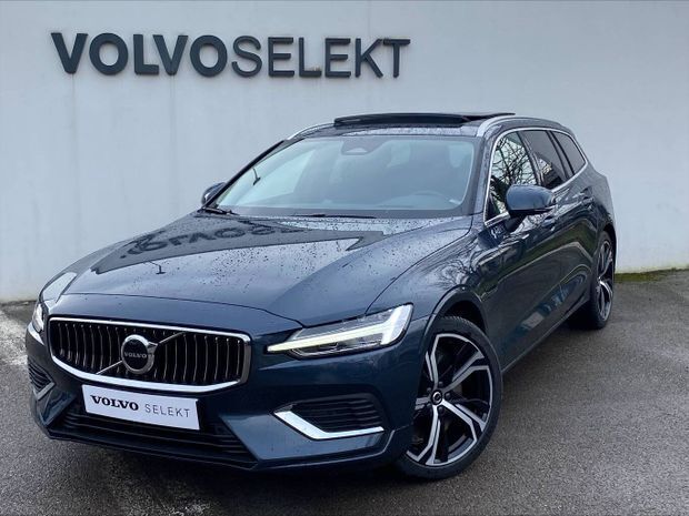 Bleu Occasion 2024 Volvo V60 Ultra Break | 63 650 € (Prix juste) - Image 1/4