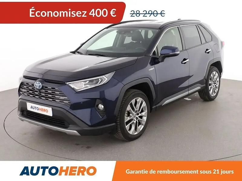 Bleu Utilisé 2020 Toyota RAV4 Hybrid Lounge SUV | 27 890 € (Prix juste) - Image 1/2
