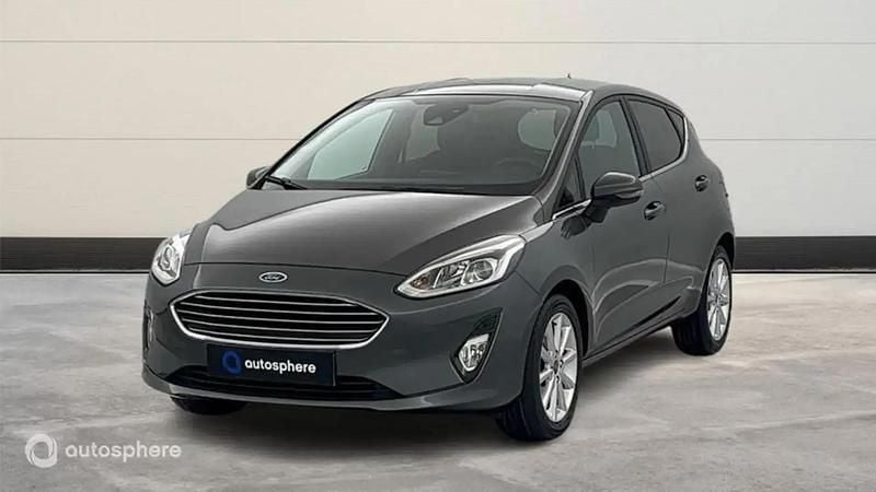Gris Utilisé 2019 Ford Fiesta Titanium Citadine | 11 999 € (Prix juste) - Image 1/4