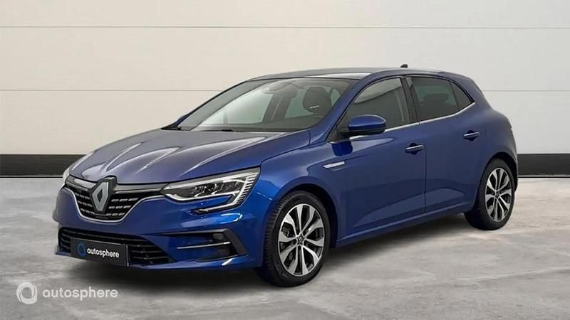 Bleu Utilisé 2023 Renault Mégane IV Techno Berline | 17 999 € (Prix juste) - Image 1/4