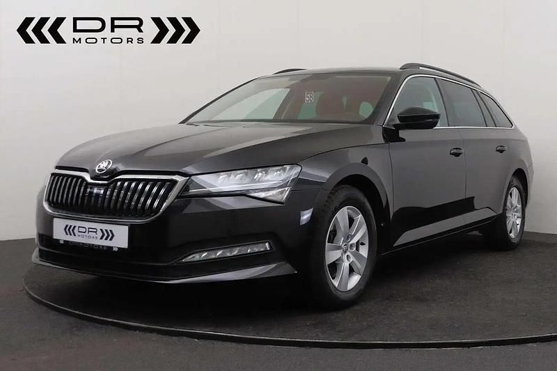 Noir Occasion 2021 Skoda Superb Ambition Break | 21 495 € (Prix juste) - Image 1/4