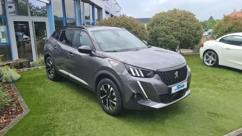 Gris Utilisé 2023 Peugeot 2008 GT SUV | 24 950 € (Prix juste) - Image 1/4