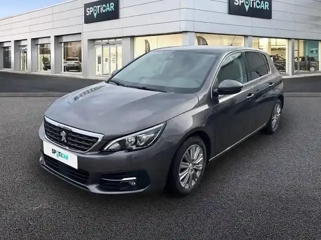 Gris Utilisé 2021 Peugeot 308 S Berline | 13 970 € (Super prix) - Image 1/4