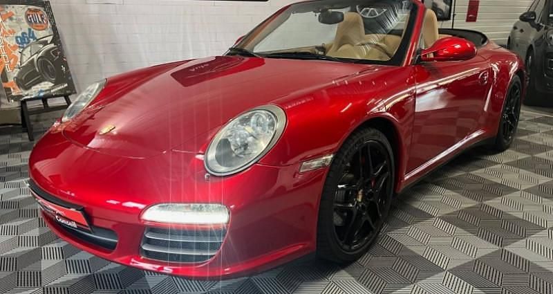 Rouge Utilisé 2008 Porsche 997 Cabriolet | 69 900 € - Image 1/4