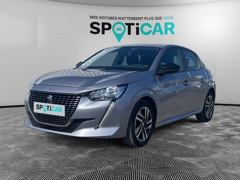 Gris Utilisé 2022 Peugeot 208 S Citadine | 14 900 € (Prix assez cher) - Image 1/4