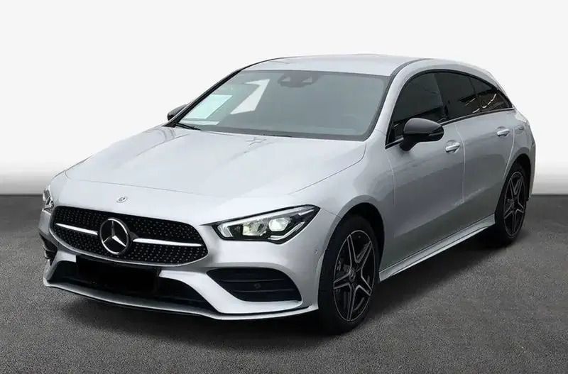 Gris Utilisé 2022 Mercedes CLA250e AMG line Berline | 32 990 € - Image 1/4