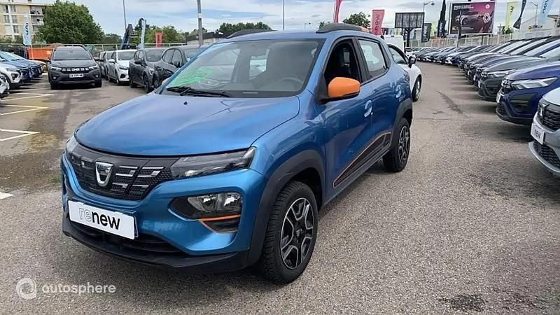 Bleu Utilisé 2021 Dacia Spring Comfort Plus Citadine | 8 499 € (Bon prix) - Image 1/4