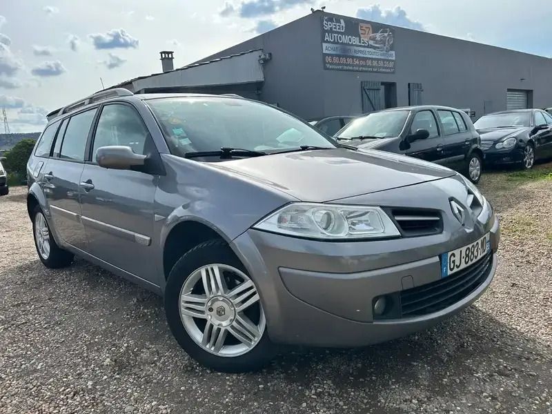 Gris Utilisé 2008 Renault Mégane III Berline | 4 999 € - Image 1/4