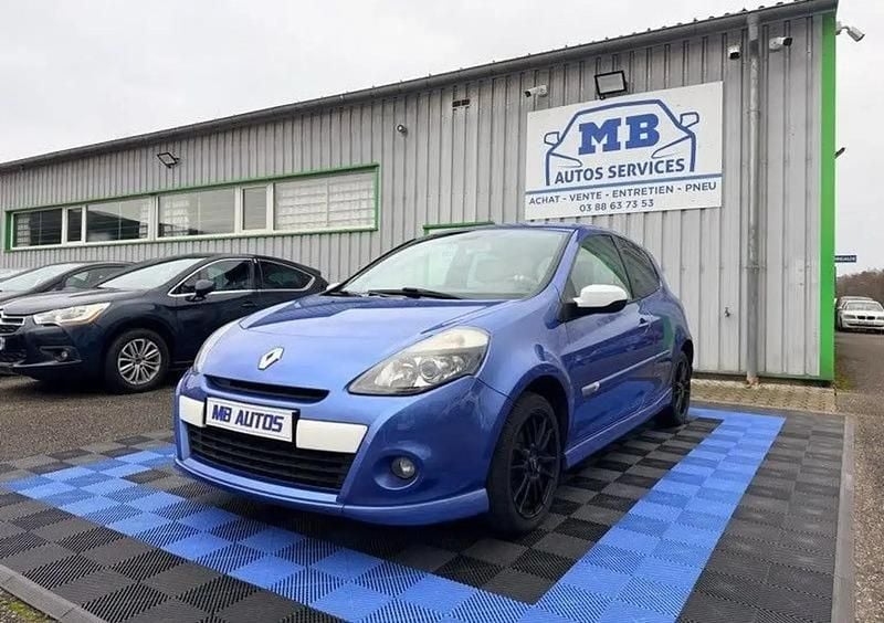 Bleu Occasion 2012 Renault Clio III GT Citadine | 9 990 € (Prix juste) - Image 1/4