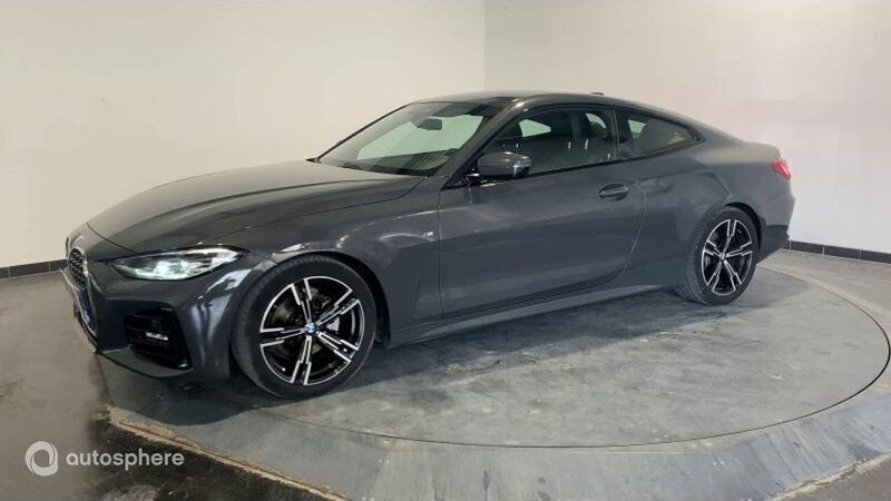 Gris Utilisé 2020 BMW 420 M Sport Coupé | 39 900 € (Prix cher) - Image 1/4