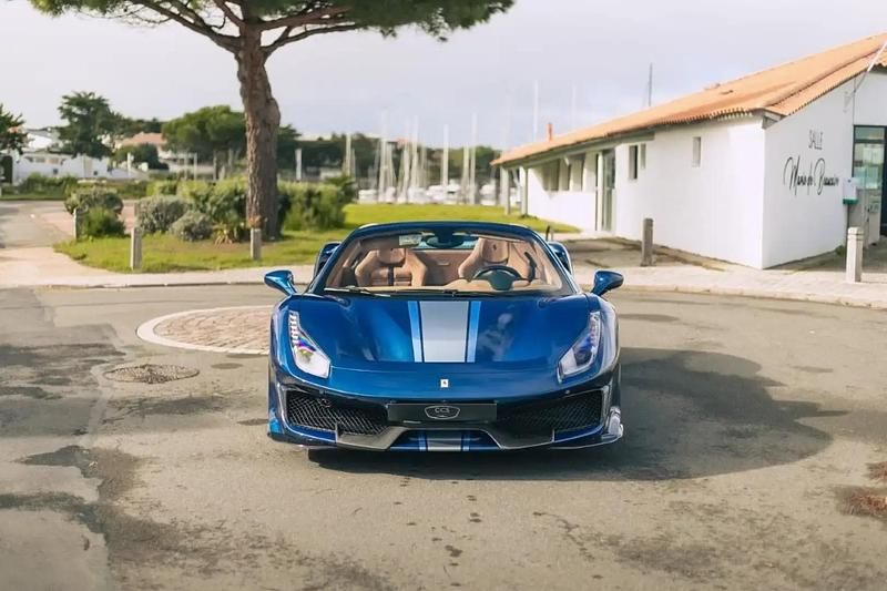 Occasion Ferrari 488 721 ch (530 kW) 2020 Bleu Cabriolet