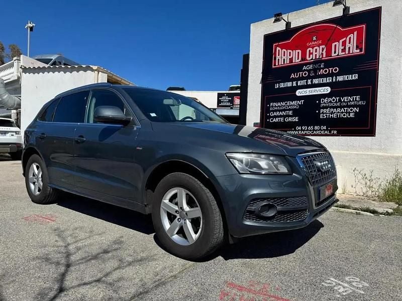 Gris Utilisé 2010 Audi Q5 S-Line SUV | 14 990 € (Prix juste) - Image 1/4