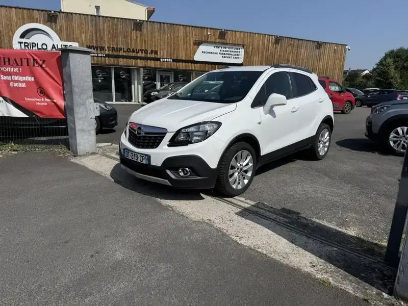 Blanc Utilisé 2015 Opel Mokka Cosmo SUV | 11 990 € (Prix assez cher) - Image 1/4