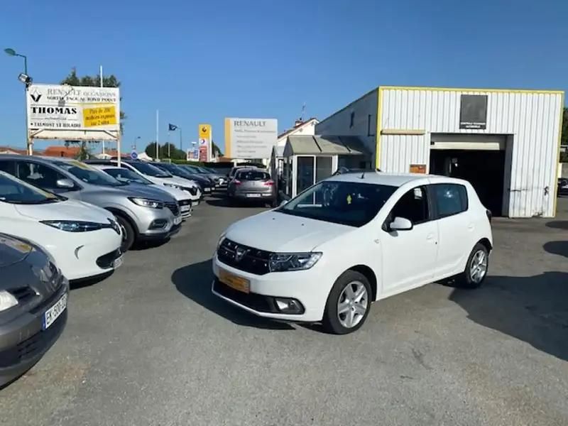 Blanc Utilisé 2019 Dacia Sandero Comfort Citadine | 11 500 € (Prix juste) - Image 1/2