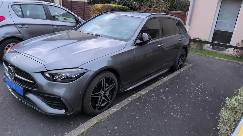 Occasion Mercedes C300 AMG line 197 ch (144 kW) 2024 Gris Break