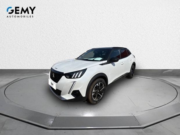Blanc Utilisé 2020 Peugeot 2008 GT-line SUV | 13 490 € (Prix juste) - Image 1/4