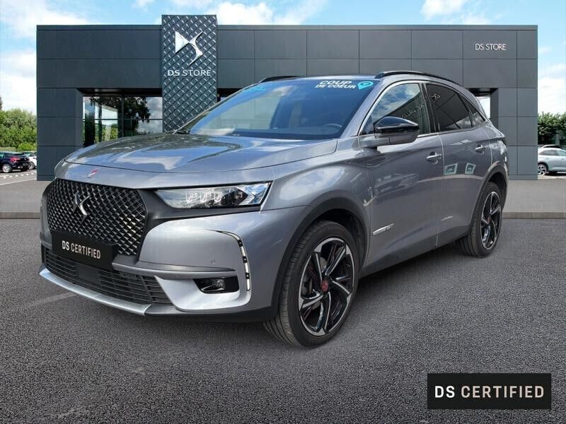 Gris Utilisé 2022 DS Automobiles DS7 Crossback Performance Line Plus SUV | 32 990 € (Prix juste) - Image 1/4