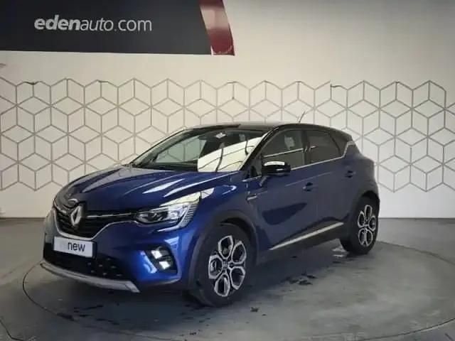 Bleu iron / toit noir eto Occasion 2021 Renault Captur SUV | 17 221 € (Prix juste) - Image 1/4