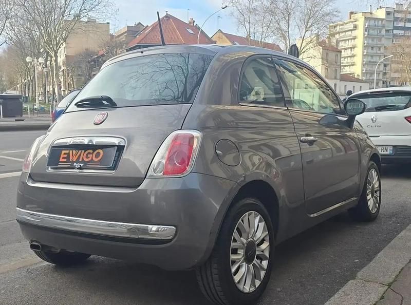 Occasion Fiat 500 Lounge 69 ch (50 kW) 2015 Gris Citadine