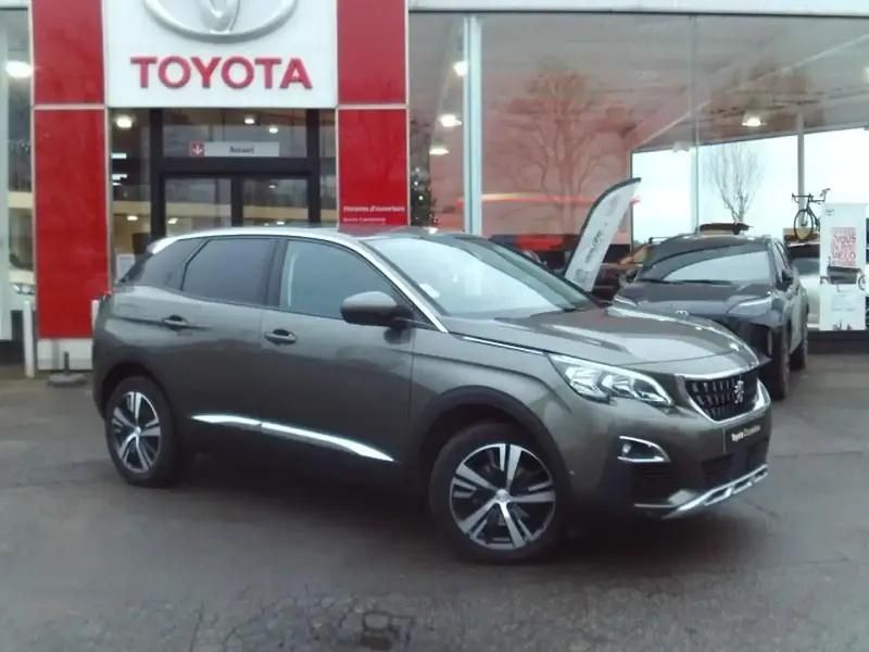 Gris Utilisé 2018 Peugeot 3008 Allure SUV | 17 490 € (Prix assez cher) - Image 1/2
