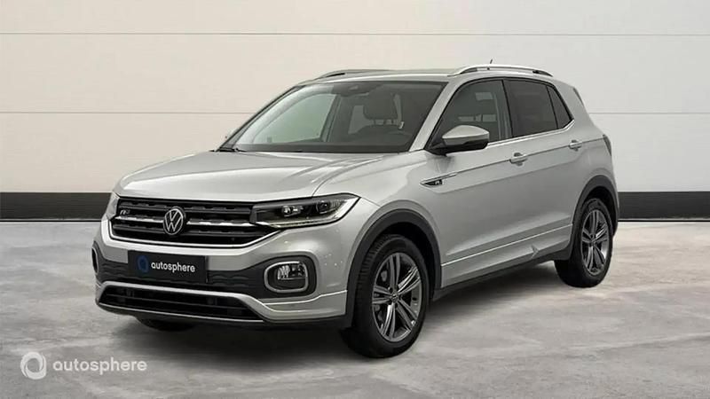 Gris Utilisé 2023 VW T-Cross R-line SUV | 24 799 € (Prix juste) - Image 1/4