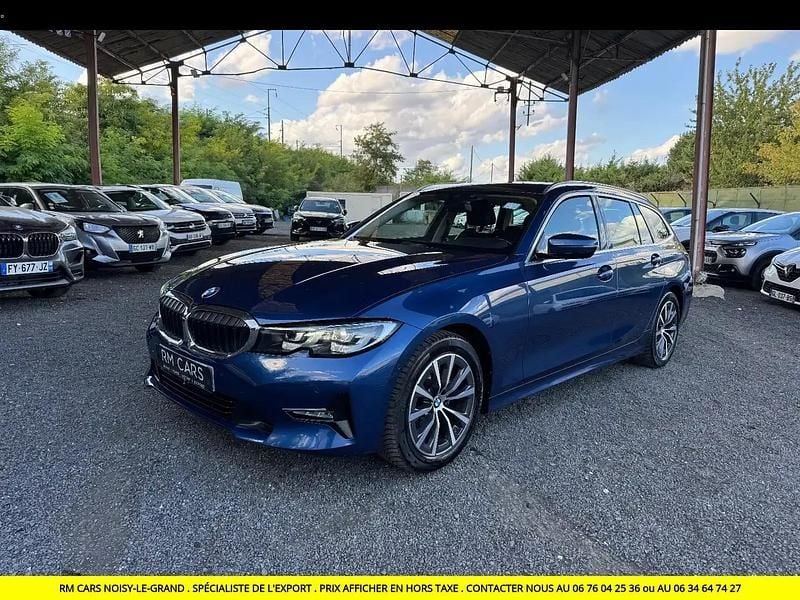 Bleu Occasion 2022 BMW 316 Sport Line Break | 17 990 € (Super prix) - Image 1/4