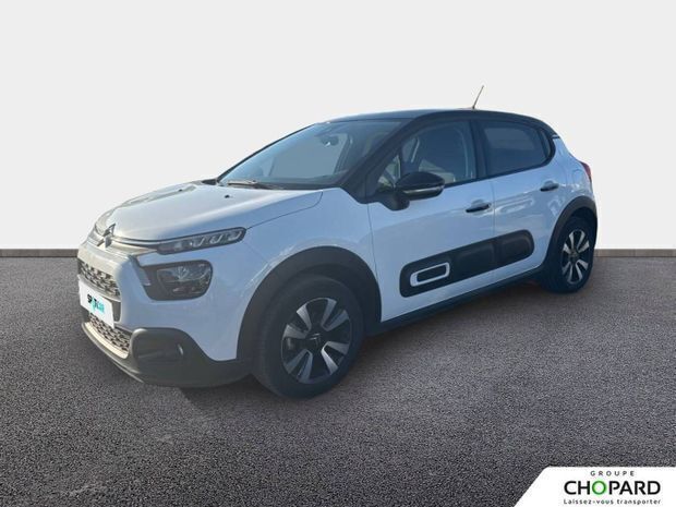 Blanc Utilisé 2022 Citroën C3 Shine Citadine | 10 990 € (Prix juste) - Image 1/4