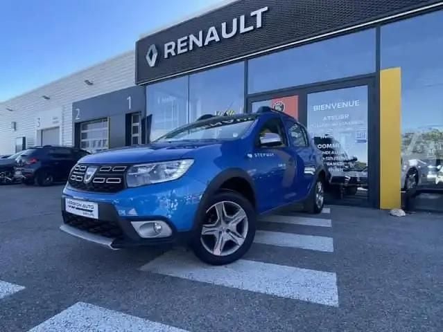 Bleu Utilisé 2020 Dacia Sandero Stepway Berline | 11 990 € (Bon prix) - Image 1/4