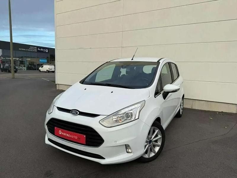 Blanc Utilisé 2019 Ford B-MAX Titanium Monospace | 8 990 € (Super prix) - Image 1/4