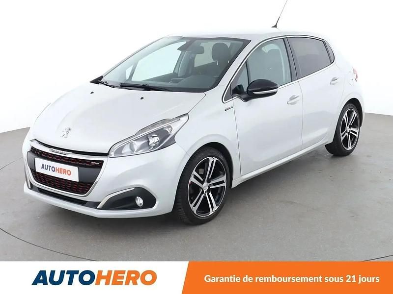 Blanc Utilisé 2016 Peugeot 208 GT-line Citadine | 10 090 € (Prix juste) - Image 1/2